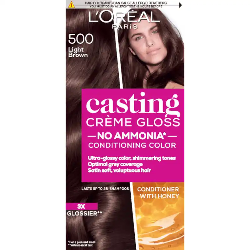 L’Oréal Paris hajfesték - Casting Crème Gloss Hair Color - 500 Light Brown Prémium