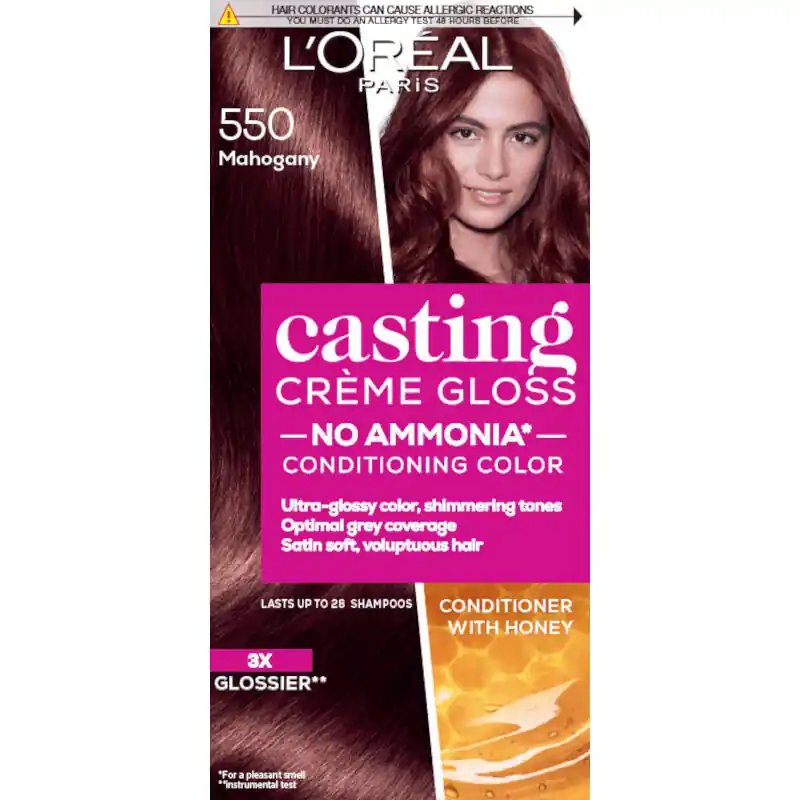 L’Oréal Paris hajszín - Casting Crème Gloss Hair Color - 550 Mahogany Biztonságos fizetés