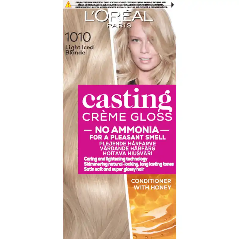 L’Oréal Paris hajszín - Casting Crème Gloss Hair Color - 1010 Light Iced Blonde Népszerű