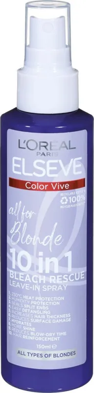 Biztonságos fizetés L‘Oreal Paris spray - Elseve Color Vive - Purple 10in1 Spray