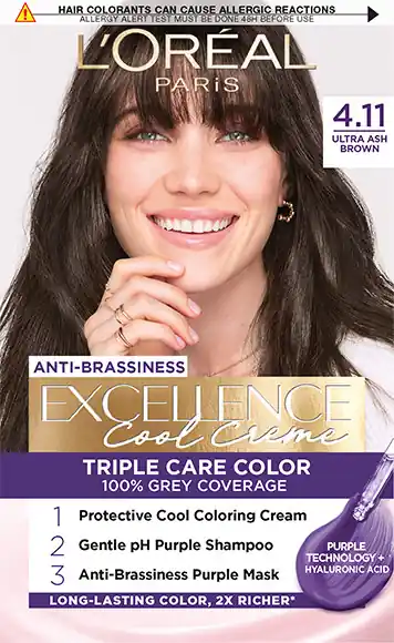 Vedd meg most L’Oréal Paris hajfesték - EXCELLENCE Cool Cremes 4.11 Ultra Ash Brown