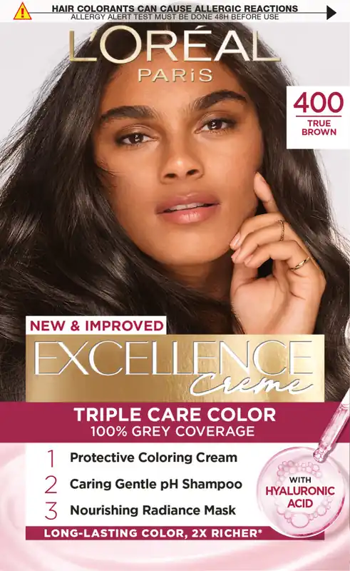 L’Oréal Paris hajfesték - EXCELLENCE Creme - 400 True Brown Exkluzív ajánlat