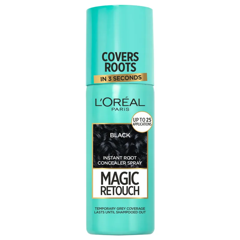 Azonnal elérhető L’Oréal Paris hajszínező spray - Magic Retouch Black