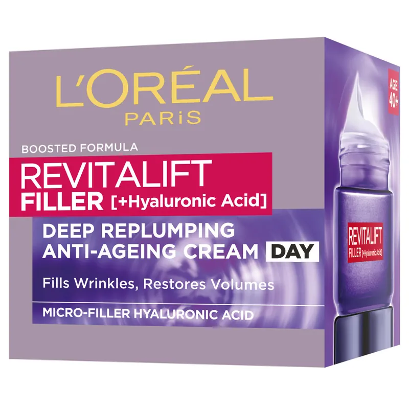 Utolsó esély L’Oréal Paris Revitalift Filler Day Cream ránctalanító, feltöltő nappali krém
