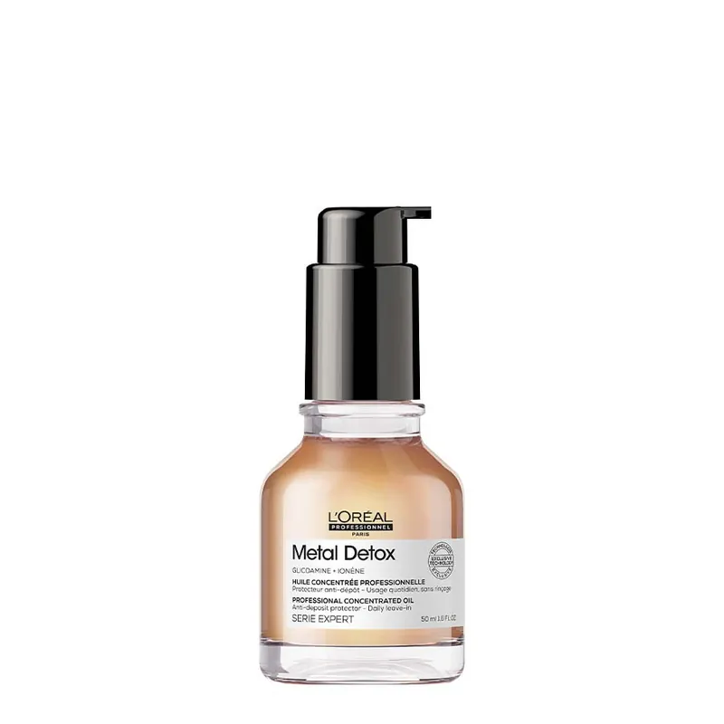 L‘Oréal Professionnel Paris Serie Expert Metal Detox Oil tápláló olaj hajra hajtöredezés ellen Biztonságos fizetés