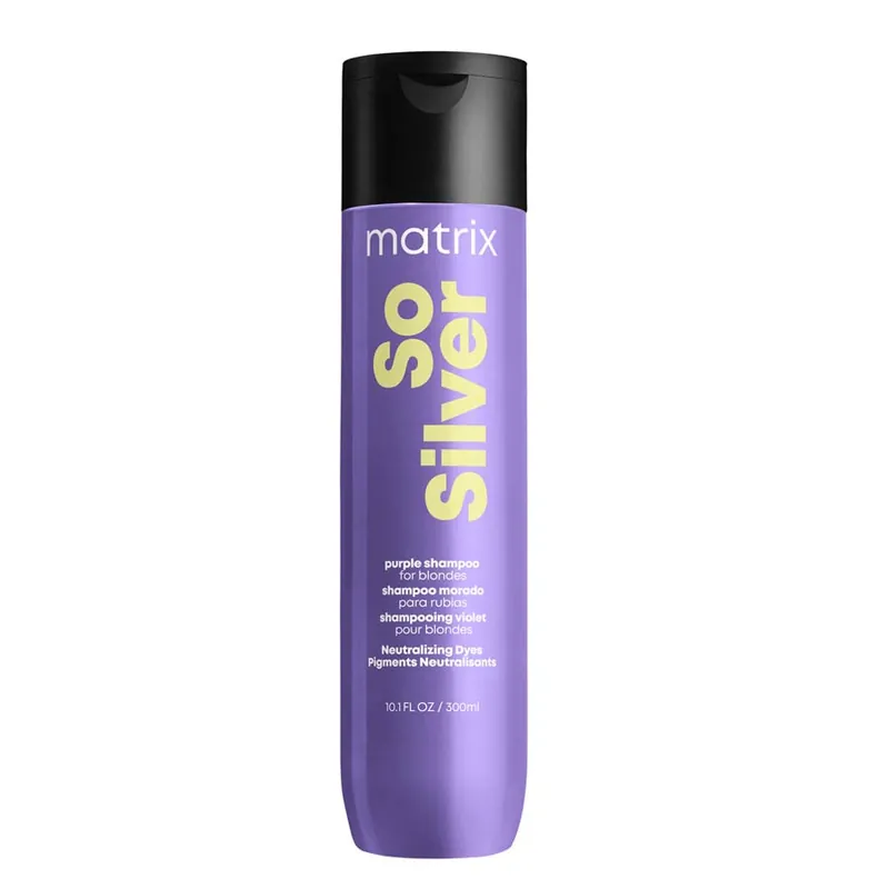 Matrix Total Results Color Obessed So Silver Shampoo sampon semlegesíti a sárgás tónusokat Azonnal elérhető