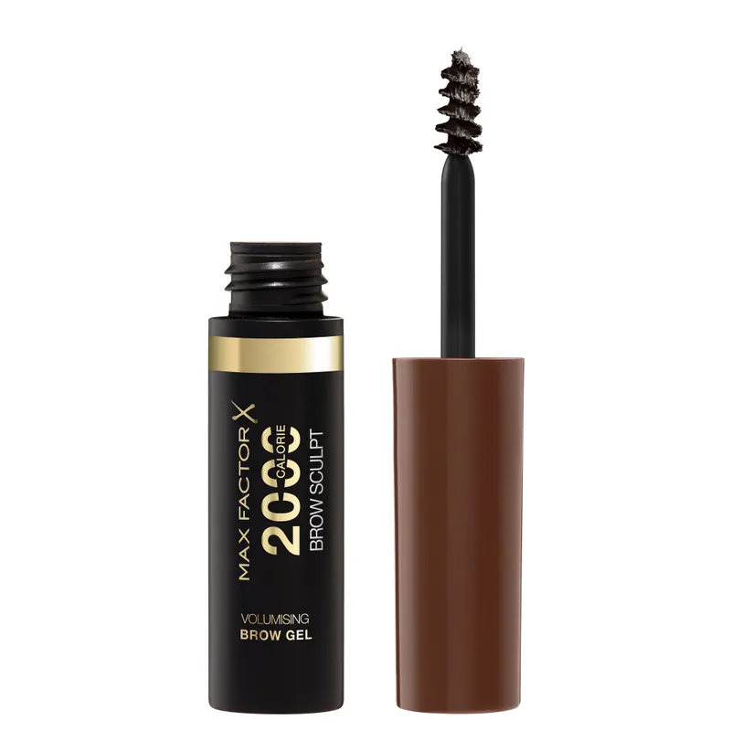Exkluzív ajánlat Max Factor szemöldökgél - 2000 Calorie Volumizing Brow Gel - 004 Black Brown