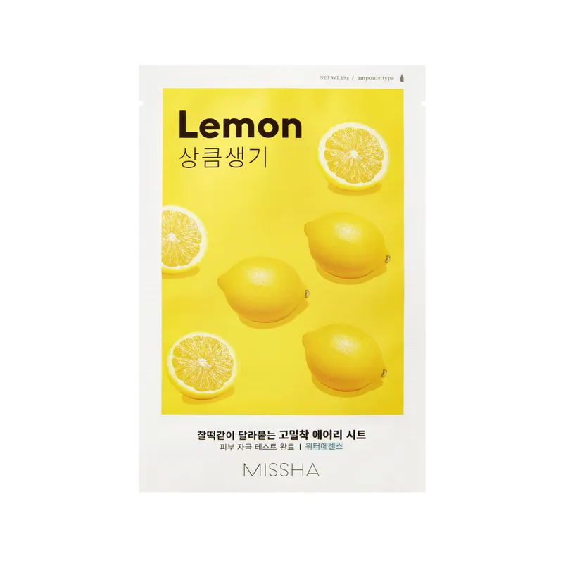 MISSHA arcmaszk - Airy Fit Sheet Mask - Lemon Vedd meg online