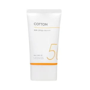 MISSHA fényvédő All Around Safe Block Cotton Sun SPF50+ Azonnali szállítás