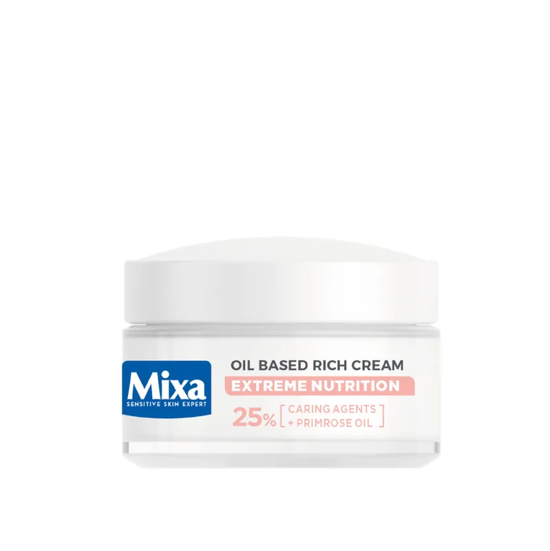 Mixa olaj alapú gazdag krém Extreme Nutrition Oil-based Rich Cream Árcsökkenés