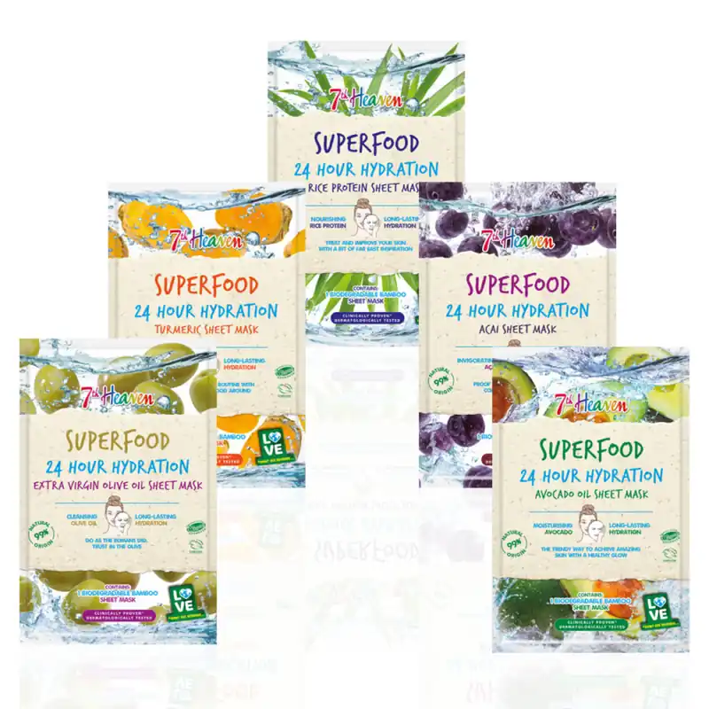 Nézd meg most Montagne Jeunesse arcmszaszkok Superfood Masks Bundle