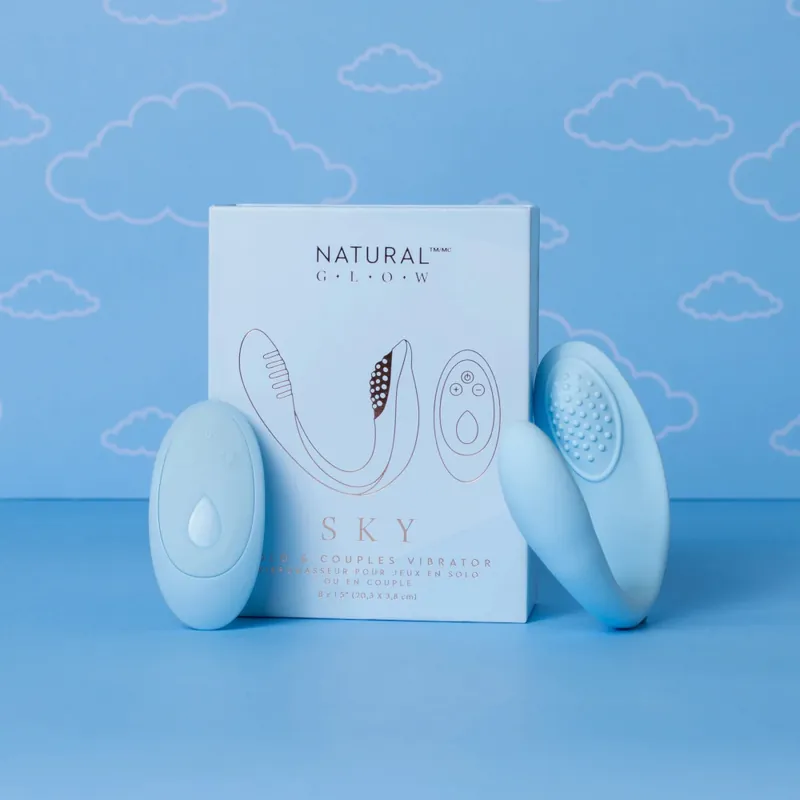 Különleges ajánlat Natural Glow személyes masszírozó készülék - Personal Massager - Sky