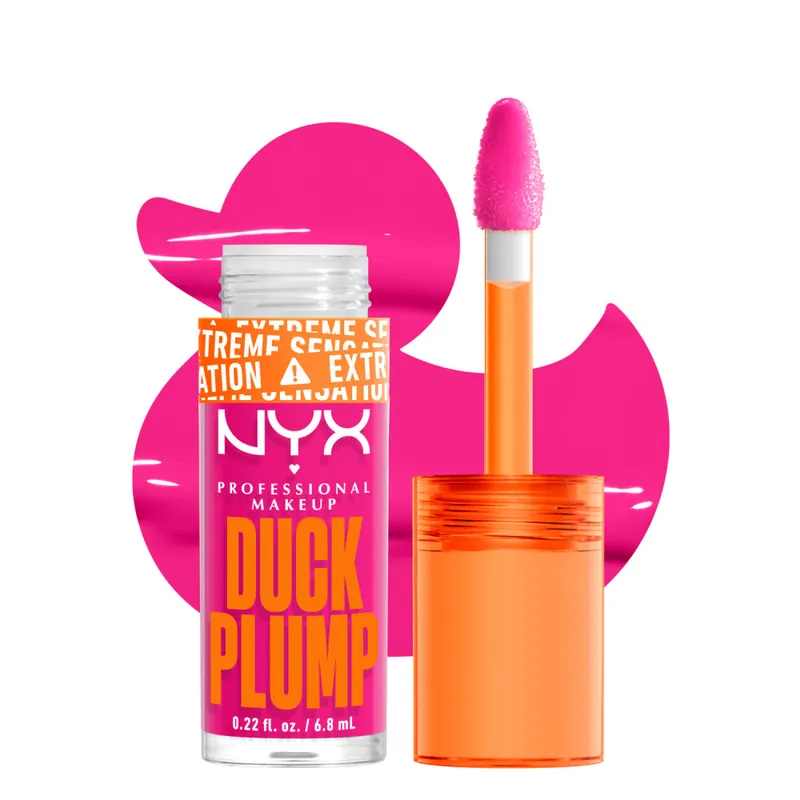 Biztonságos fizetés NYX Professional Makeup Duck Plump High Pigment Lip Gloss - Bubblegum Bae (DPLL12)