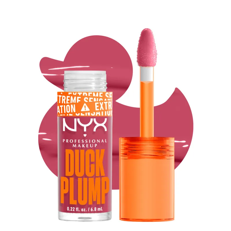 Gyors kiszállítás NYX Professional Makeup Duck Plump High Pigment Lip Gloss - Strike A Rose (DPLL09)
