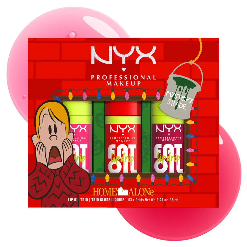 Nézd meg most NYX Professional Makeup Home Alone Fat Oil Lip Drip Trio - 02