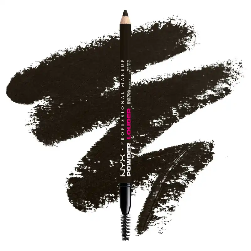 Utolsó esély NYX Professional Makeup Powder Louder Brow Pencil - Black
