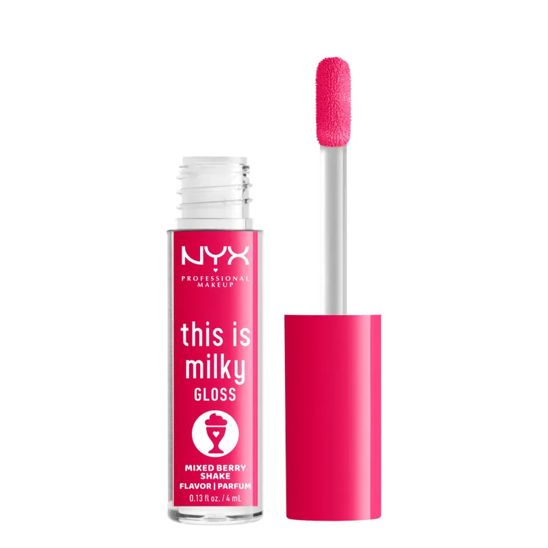 Szuper ajánlat NYX Professional Makeup This Is Milky Gloss - Mixed Berry Shake (TIMG09) - szájfény