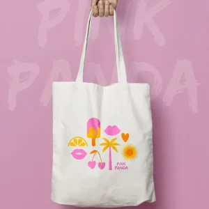 PINK PANDA Summer Tote Bag nyári táska Csak ma