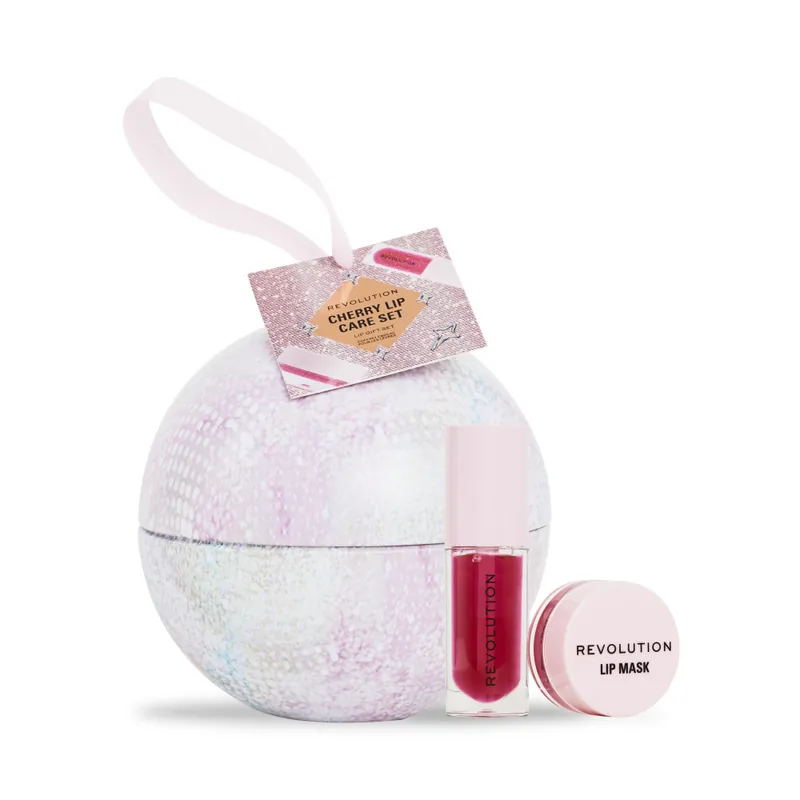 Revolution - Cherry ajakolaj ajándék készlet- Cherry Lip Oil Gift Set Legkelendőbb