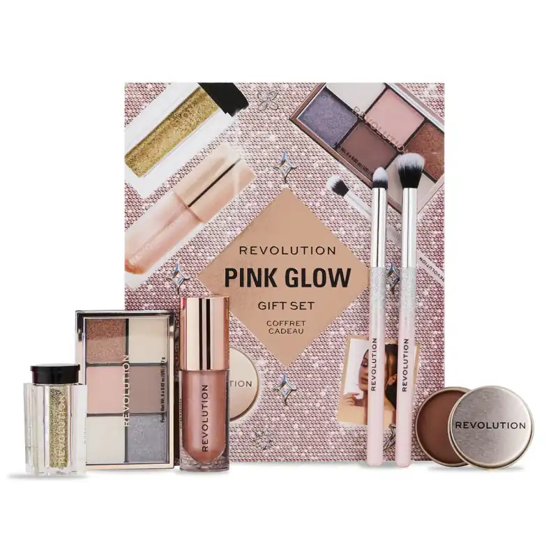 Biztonságos vásárlás Revolution -ajándék szett- Pink Glow Get The Look Gift Set