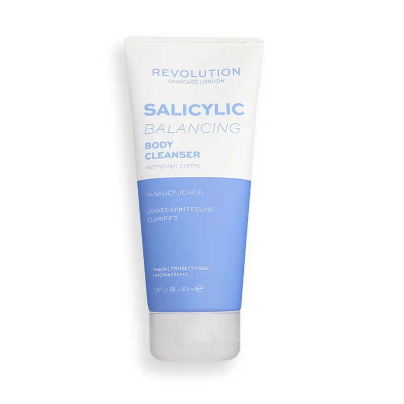 Revolution Skincare 1% Salicylic Acid BHA Balancing Body Cleanser tusfürdő Bestseller