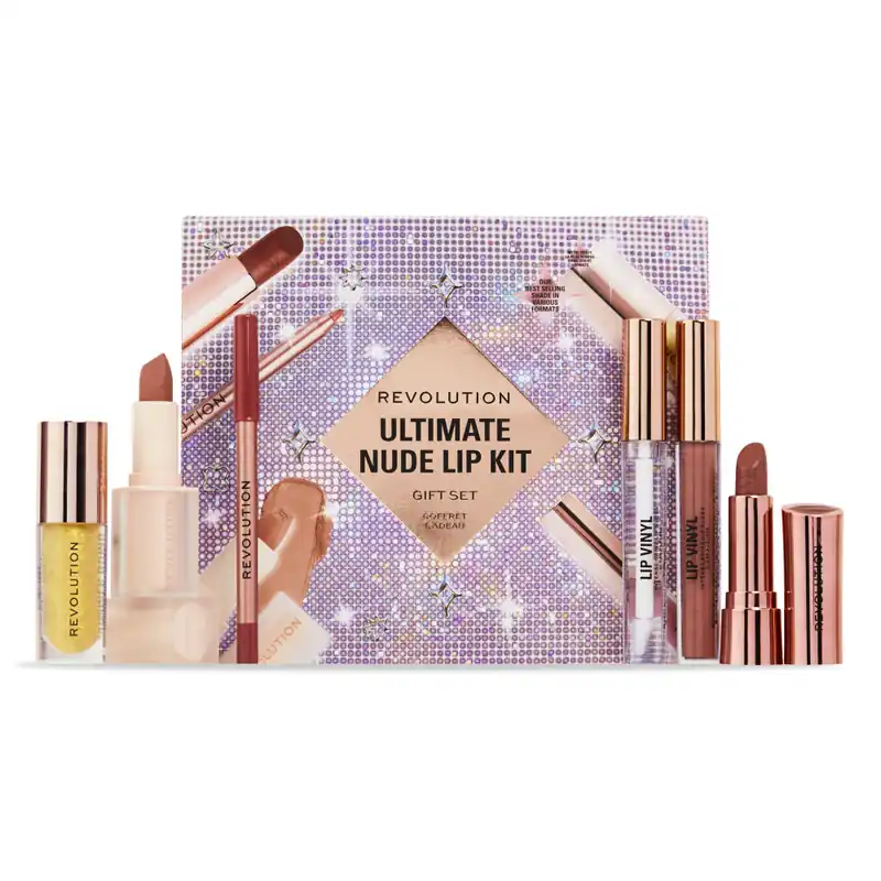 Revolution - Ajakkészlet- Ultimate Nude Lip Kit Biztonságos fizetés