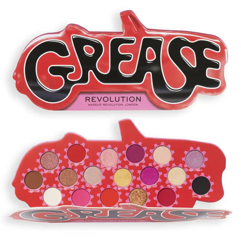 Vedd meg online Revolution X Grease Shadow Palette - It‘s the Word - szemhéjpúder paletta