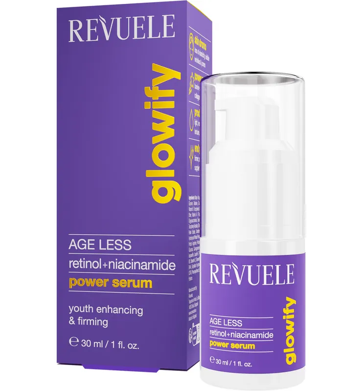 Kedvezmény Revuele szérum - Age Less Power Serum Retinol + Niacinamide