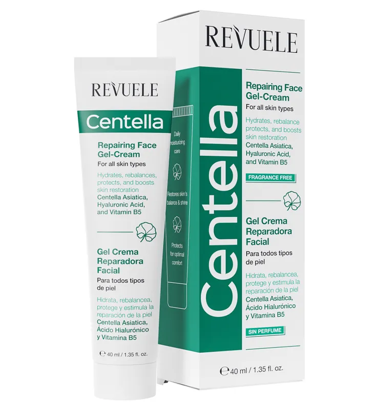 Revuele Centella Repairing Face Gel-Cream arcgél-krém Expressz szállítás