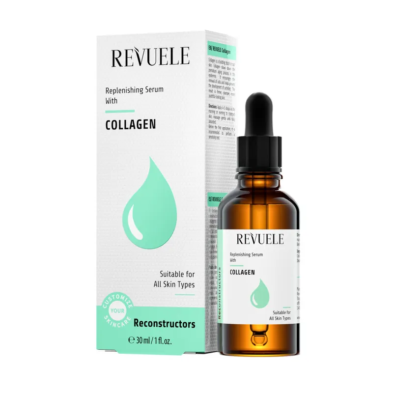 Azonnal elérhető Revuele Replenishing Serum With Collagen feltöltő szérum kollagénnel