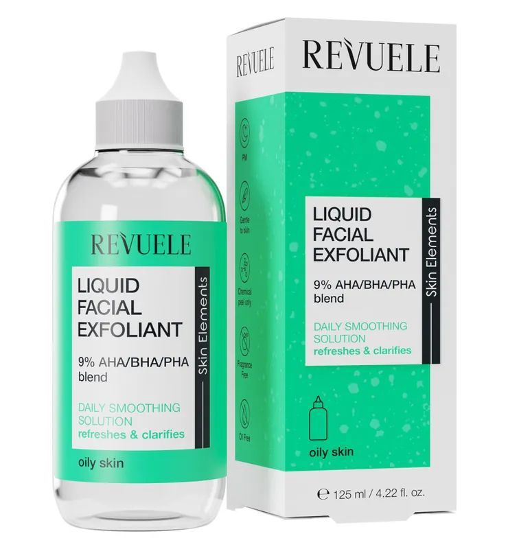 Outlet Revuele folyékony arcradír Liquid Facial Exfoliant 9% AHA/BHA/PHA Blend