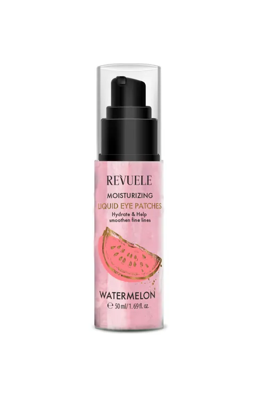 Újdonság Revuele Moisturizing Liquid Eye Patches szemkörnyákápoló - Watermelon