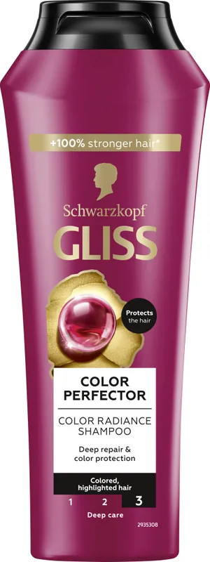 Schwarzkopf Gliss sampon - Color Perfector Shampoo Ne maradj le
