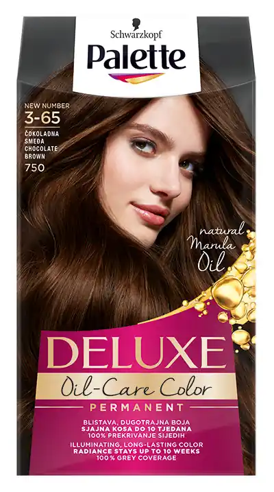 Kihagyhatatlan ajánlat Schwarzkopf Palette hajfesték - Deluxe - 3-65 Chocolate Brown