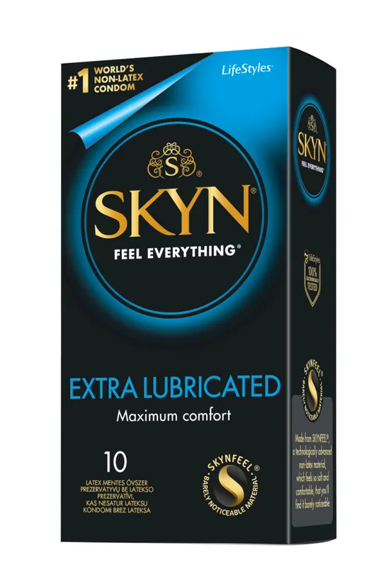 Olcsó SKYN óvszerek - Condoms - Extra Lubricated