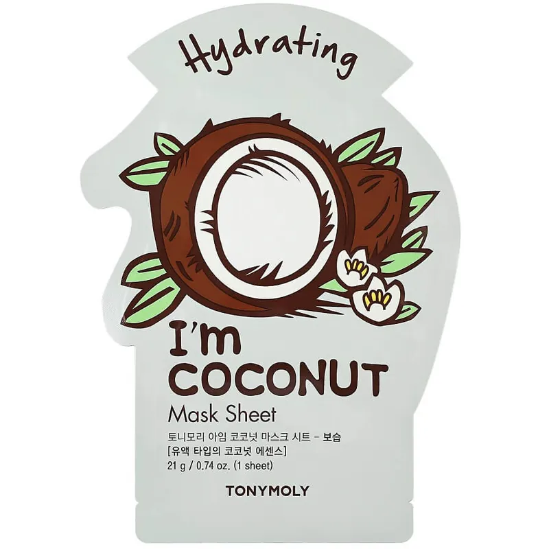 Azonnal elérhető TONYMOLY I´m Coconut Mask Sheet hidratáló gézmaszk