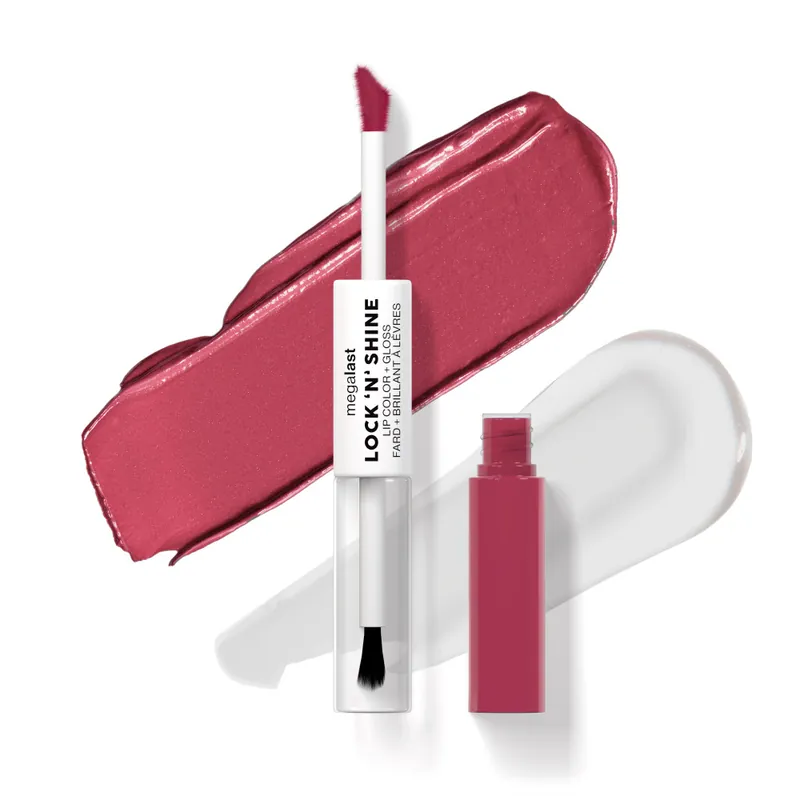Gyors szállítás wet n wild MegaLast Lock ‘N‘ Shine Lip Color + Gloss - LA Pink
