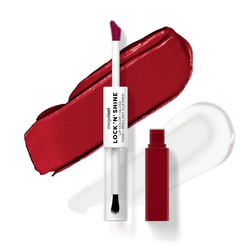 wet n wild MegaLast Lock ‘N‘ Shine Lip Color + Gloss - Red-y For Me Kedvezményes ár