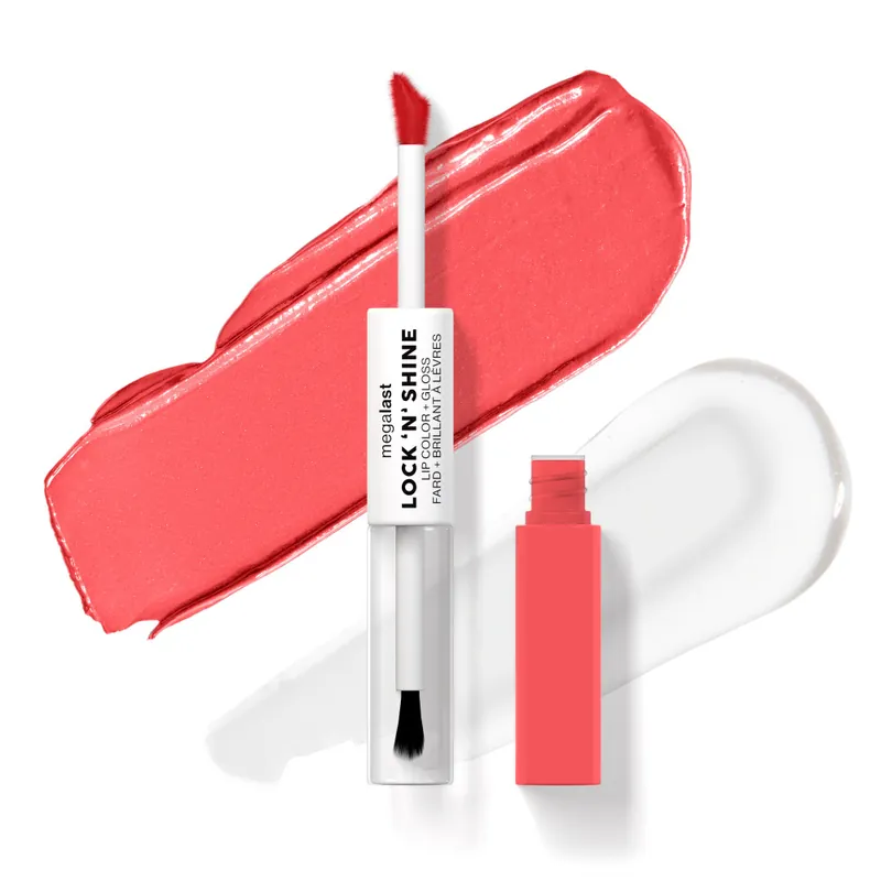 Akció wet n wild MegaLast Lock ‘N‘ Shine Lip Color + Gloss - Shining Hibiscus