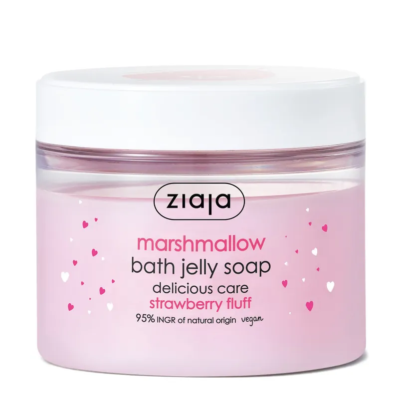 Ziaja - Fürdőszappan -Jelly Bath Soap - Marshmallow Olcsóbb