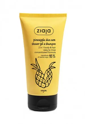 Nézd meg most Ziaja Pineapple Shower Gel & Shampoo energizáló tusfürdő gél testre és hajra