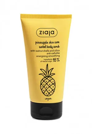 Bestseller Ziaja Pineapple Sorbet Body Scrub gyengéd szorbet testre peeling hatással