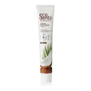 Plakk gátló fogkrém kókuszolajjal, Ecodenta, 75 ml, nagyker Biztonságos fizetés