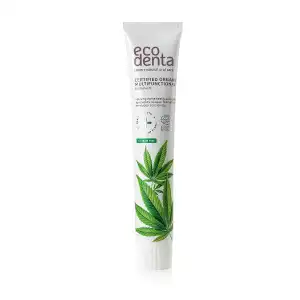 Végkiárusítás Többfunkciós bio fogkrém kenderolajjal, Ecodenta, 75 ml,...