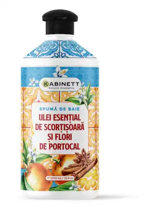 Ne maradj le KABINETT FAHÉJES ÉS NARANCSVIRÁGOS FÜRDŐHAB, 1000 ML,...