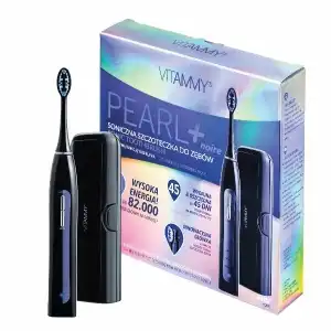 Elektromos fogkefe VITAMMY Pearl+ Noire, 82000 rezgés/perc,... Prémium