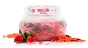 Rózsa fürdősó 1.000 g Yamuna, nagyker Végkiárusítás