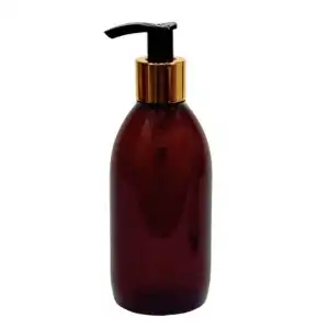 Borostyánsárga 200 ml-es tartály pumpával, nagyker Ne maradj le
