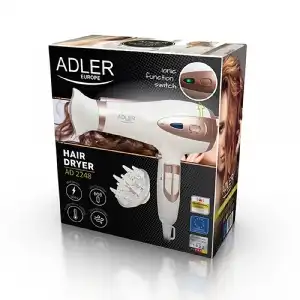 Adler AD2248 Hajszárító, 2400W, Fehér-Rose Gold -... Ne maradj le