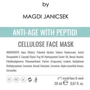Legkelendőbb Peptide Celluloz Face Mask by Janicsek Magdi